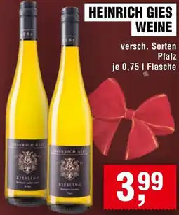 Handelshof Heinrich gies weine Angebot