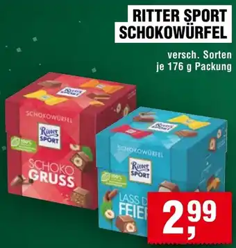 Handelshof Ritter sport schokowürfel Angebot