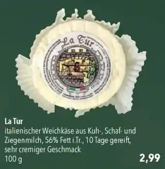 CITTI Markt La Tur italienischer Weichkäse Angebot