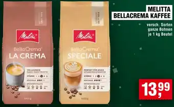 Handelshof Melitta bellacrema kaffee Angebot