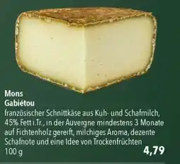 CITTI Markt Mons Gabiétou französischer Schnittkäse Angebot