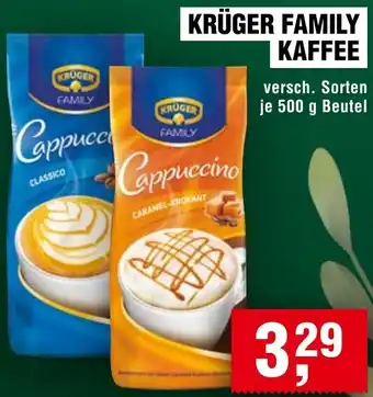 Handelshof Krüger family kaffee Angebot
