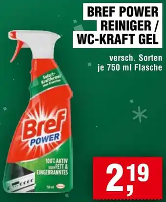 Handelshof Bref power reiniger / wc-kraft gel Angebot