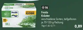 CITTI Markt Frosta Kräuter Angebot