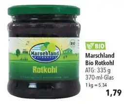 CITTI Markt Marschland Bio Rotkohl Angebot