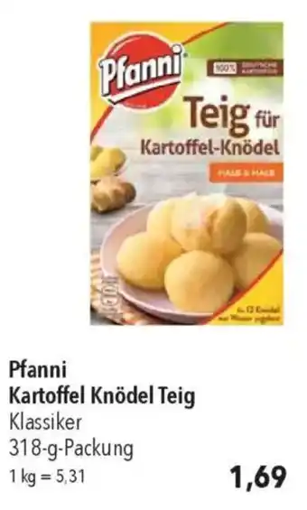 CITTI Markt Planni Kartoffel Knödel Teig Klassiker Angebot