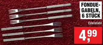 Handelshof Fonduegabeln, 6 stück Angebot