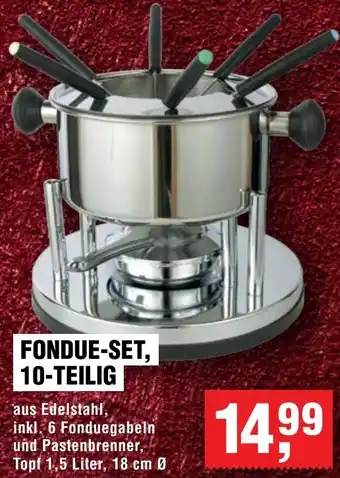 Handelshof Fondue-set, 10-teilig Angebot