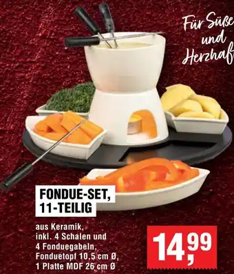 Handelshof Fondue-set, 11-teilig Angebot