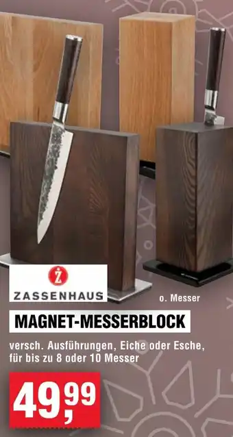 Handelshof MAGNET-MESSERBLOCK Magnet-messerblock Angebot