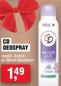 Handelshof CD deospray Angebot