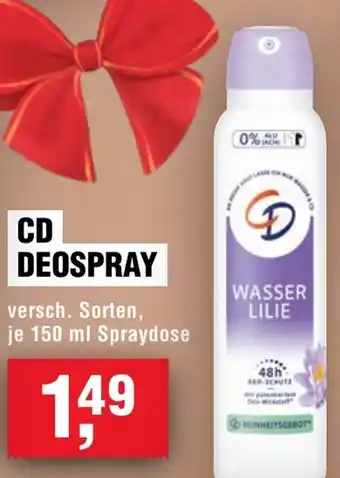 Handelshof CD deospray Angebot