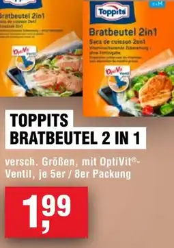 Handelshof Toppits bratbeutel 2 in 1 Angebot