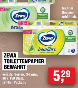 Handelshof Zewa toilettenpapier bewährt Angebot