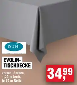 Handelshof DUNI Evolin Tischdecke Angebot