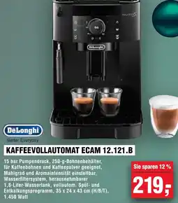 Handelshof DeLonghi KAFFEEVOLLAUTOMAT ECAM 12.121.B Angebot