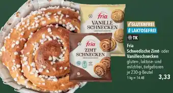 CITTI Markt Fria Schwedische Zimt- oder Vanilleschnecken Angebot