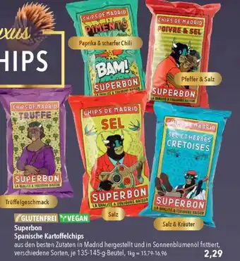 CITTI Markt Superbon Spanische Kartoffelchips Angebot