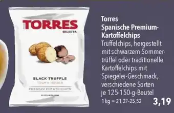 CITTI Markt Torres Spanische Premium- Kartoffelchips Angebot