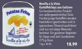 CITTI Markt Bonilla a la Vista Kartoffelchips aus Galizien Angebot