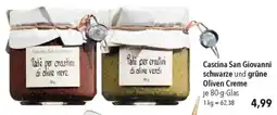 CITTI Markt Cascina San Giovanni schwarze und grüne Oliven Creme Angebot