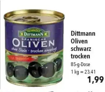 CITTI Markt Dittmann Oliven schwarz trocken Angebot