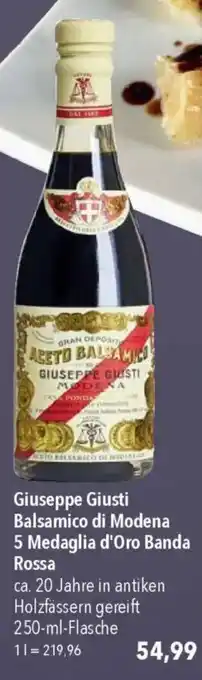 CITTI Markt Giuseppe Giusti Balsamico di Modena 5 Medaglia d'Oro Banda Rossa Angebot