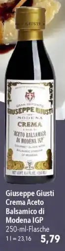 CITTI Markt Giuseppe Giusti Crema Aceto Balsamico di Modena IGP Angebot