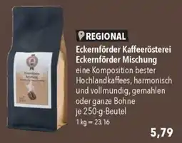 CITTI Markt Eckernförder Kaffeerösterei Eckernförder Mischung Angebot