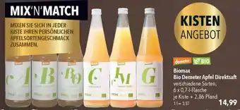 CITTI Markt Biomax Bio Demeter Apfel Direktsaft Angebot