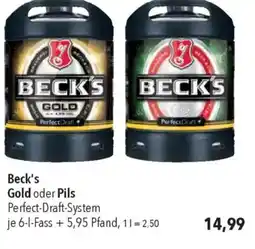 CITTI Markt Beck's Gold oder Pils Angebot