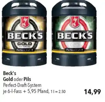 CITTI Markt Beck's Gold oder Pils Angebot