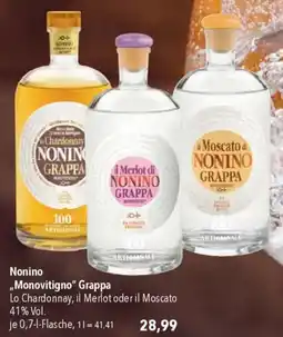 CITTI Markt Nonino ,,Monovitigno" Grappa Angebot