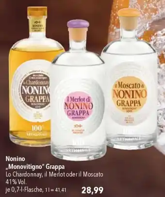 CITTI Markt Nonino ,,Monovitigno" Grappa Angebot