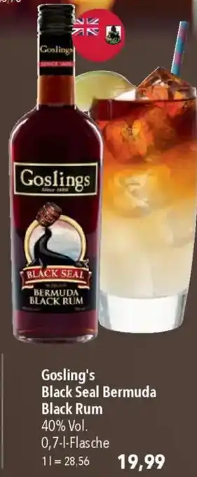 CITTI Markt Gosling's Black Seal Bermuda Black Rum Angebot