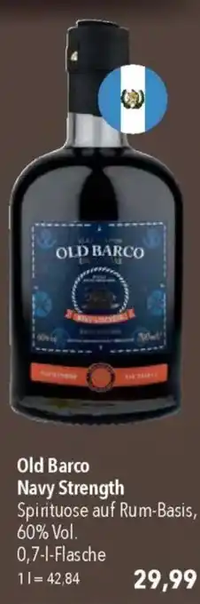 CITTI Markt Old Barco Navy Strength Angebot