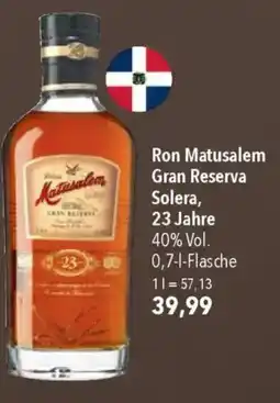 CITTI Markt Ron Matusalem Gran Reserva Solera, 23 Jahre Angebot