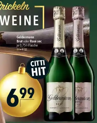 CITTI Markt Geldermann Brut oder Rosé sec Angebot