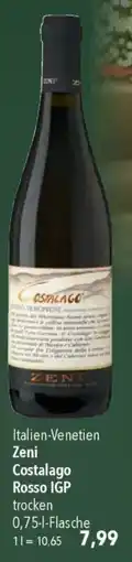 CITTI Markt Zeni Costalago Rosso IGP trocken Angebot