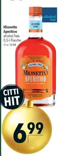 CITTI Markt Mionetto Aperitivo Angebot