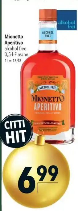 CITTI Markt Mionetto Aperitivo Angebot