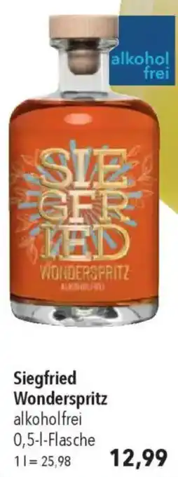 CITTI Markt Siegfried Wonderspritz alkoholfrei Angebot