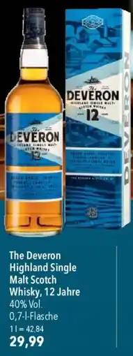 CITTI Markt The Deveron Highland Single Malt Scotch Whisky, 12 Jahre Angebot