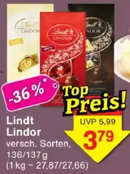 Jawoll Lindt Lindor Angebot