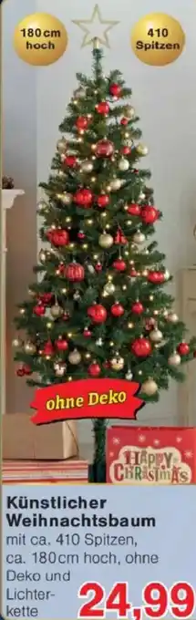 Jawoll Künstlicher Weihnachtsbaum Angebot