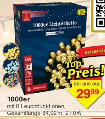 Jawoll Lichterketten 1000er Angebot