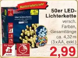 Jawoll 50er LED Lichterkette Angebot