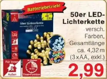 Jawoll 50er LED Lichterkette Angebot