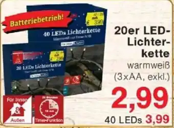 Jawoll 20er LED Lichterkette Angebot