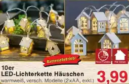 Jawoll 10er LED-Lichterkette Häuschen Angebot